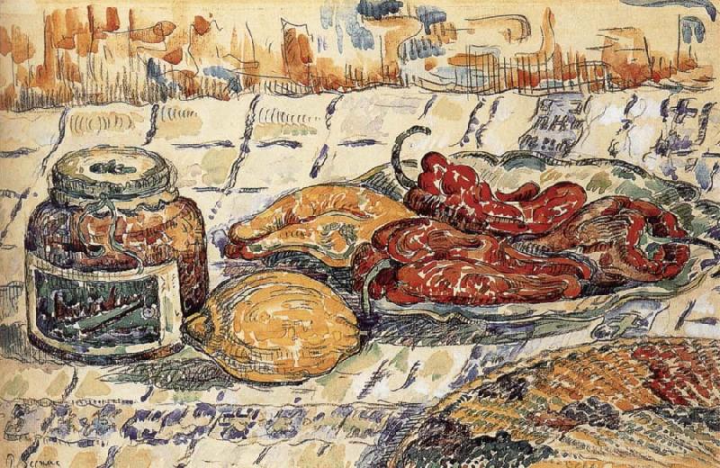 Still life, Paul Signac